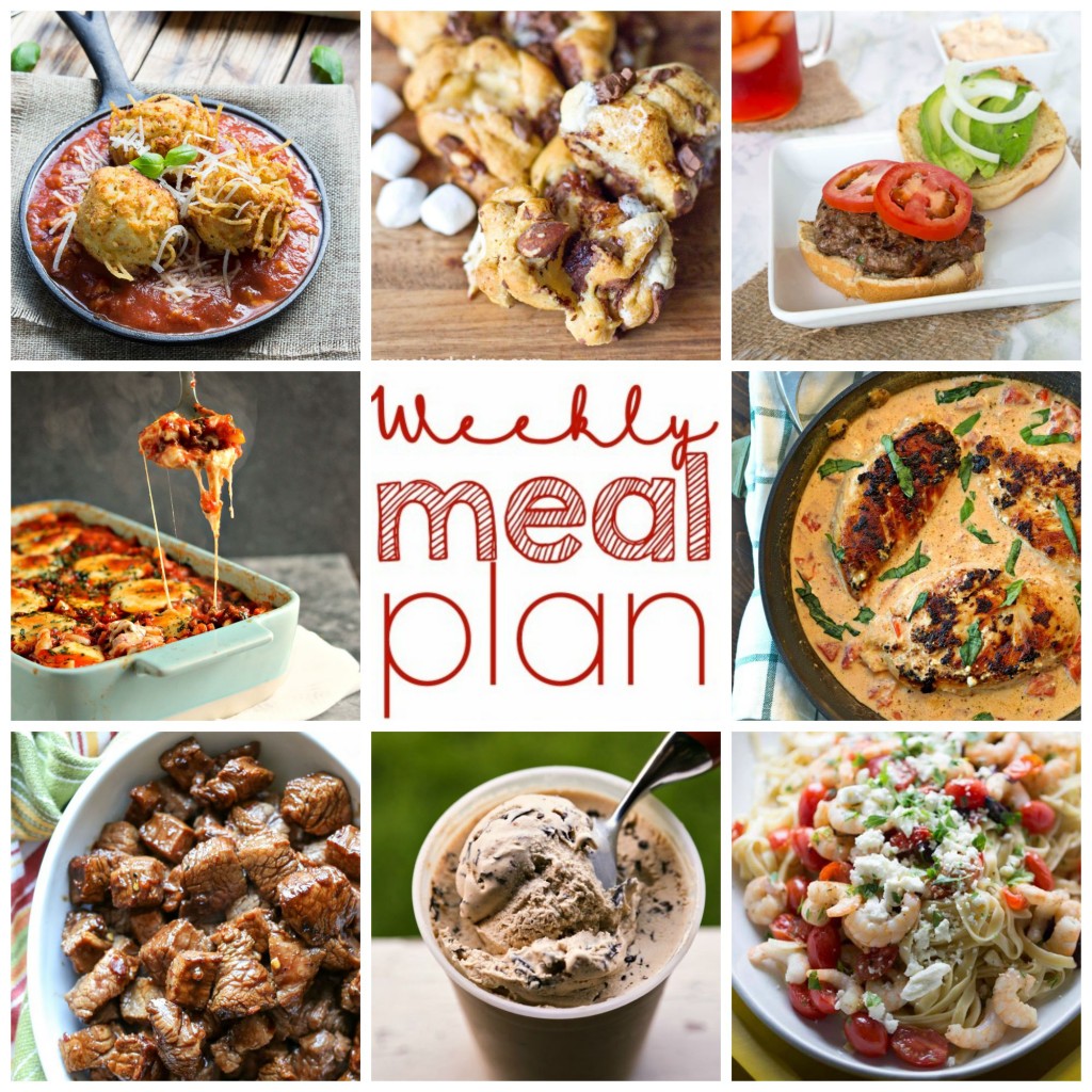 Weekly Meal Plan #4 - I Wash You Dry