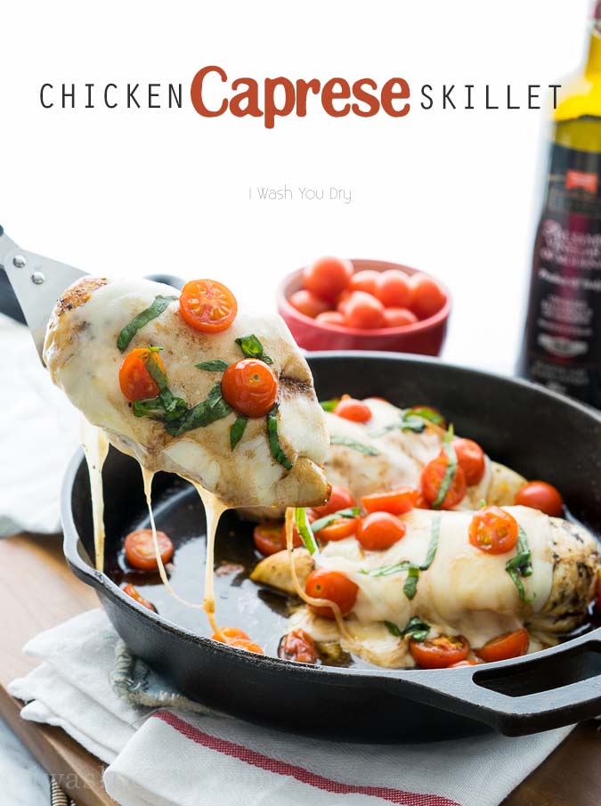 Chicken Caprese Skillet