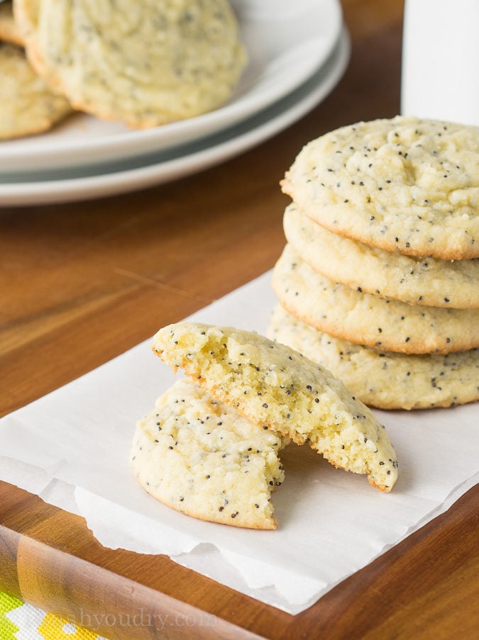 Lemon Poppy Seed Muffin Mix Cookies