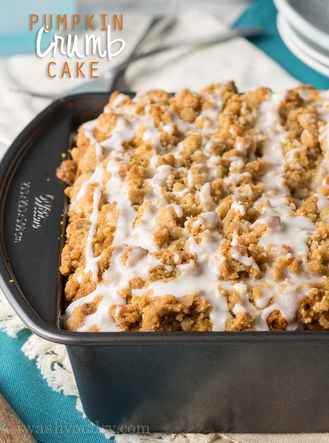 Pumpkin Crumb Cake Recipe