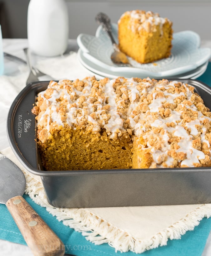 Pumpkin Crumb Cake Recipe