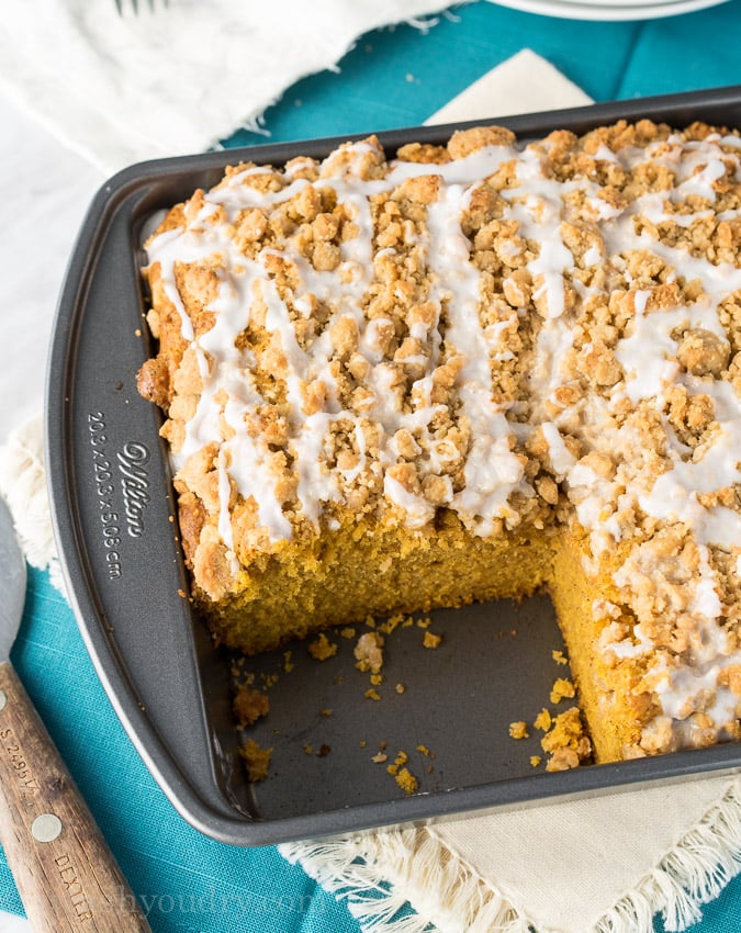Pumpkin Crumb Cake Recipe