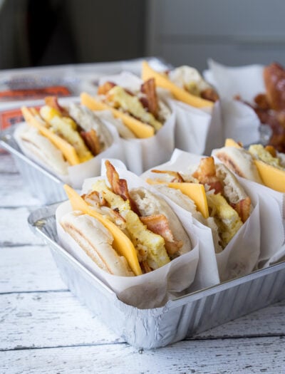 The Ultimate Tailgating Breakfast Sandwiches
