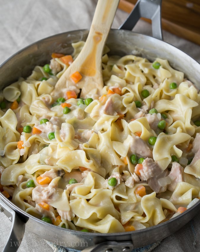 Tuna Noodle Skillet Casserole