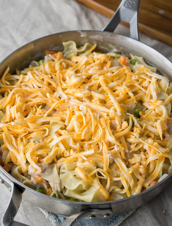 Tuna Noodle Skillet Casserole