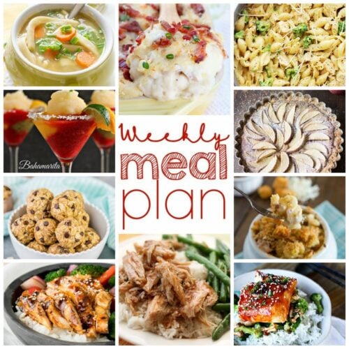 Weekly Menu Plan #8 - I Wash You Dry