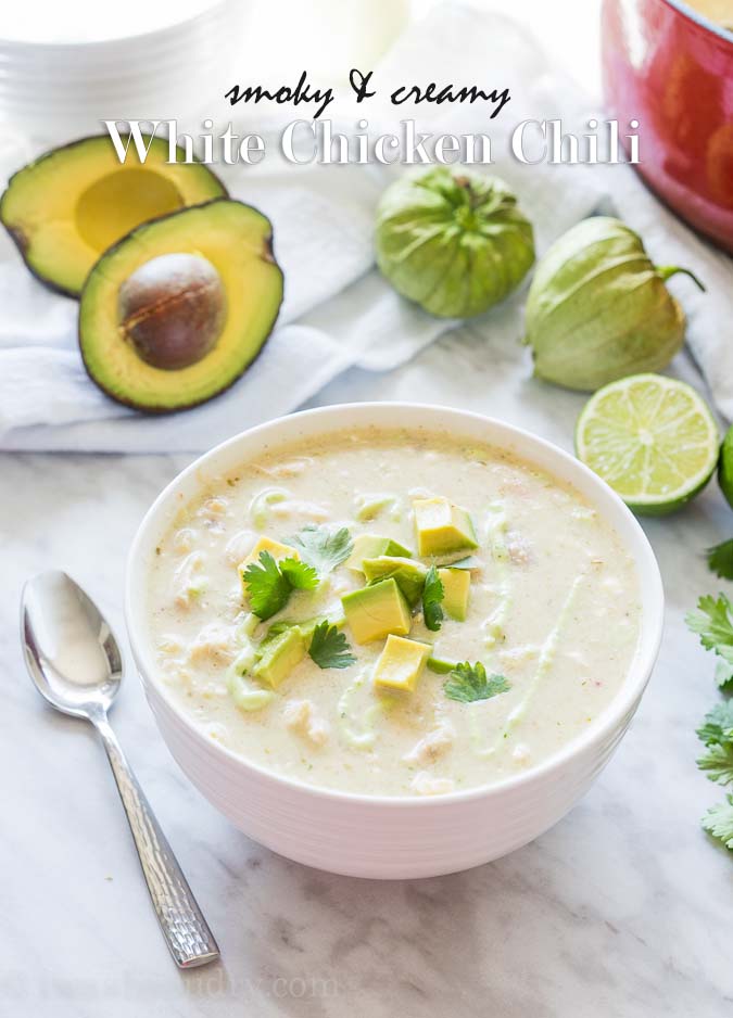 Smoky White Chicken Chili