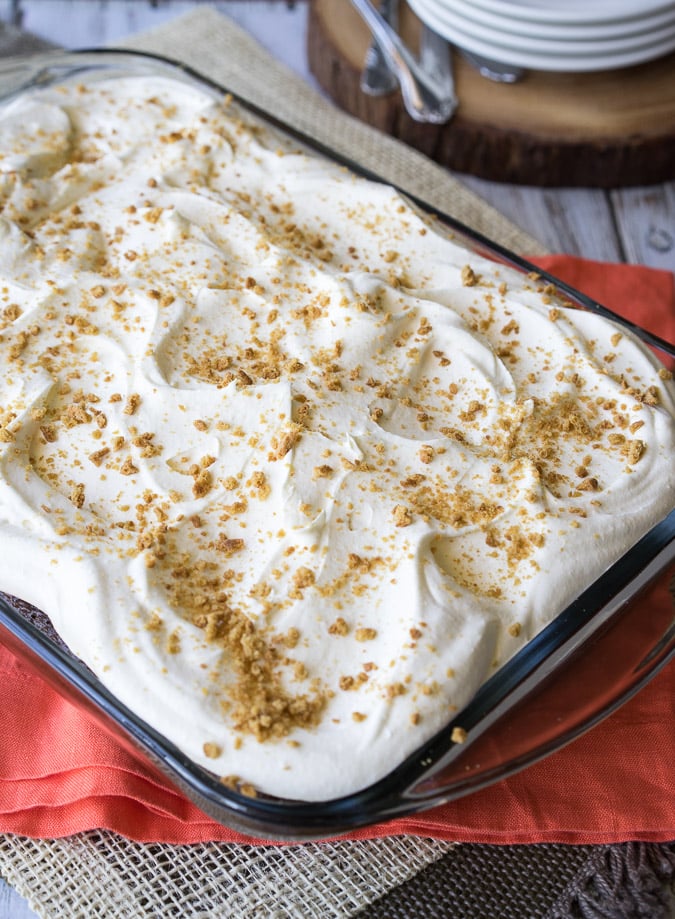 Chocolate Pumpkin Magic Cake