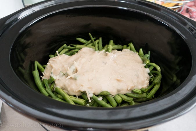 Crock Pot Green Bean Casserole - No. 2 Pencil