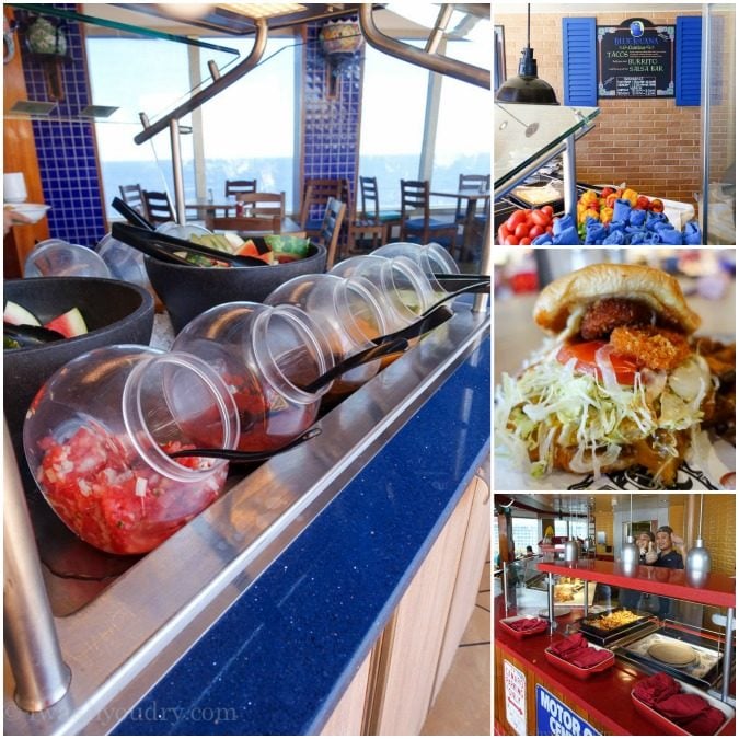 carnival cruise sunshine food options