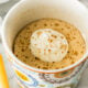 This Two Ingredient Spiced Mug Cake mix is perfect for giving as gifts to neighbors, friends and teachers!