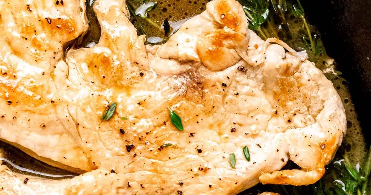 Rosemary and Thyme Turkey Breast Cutlets