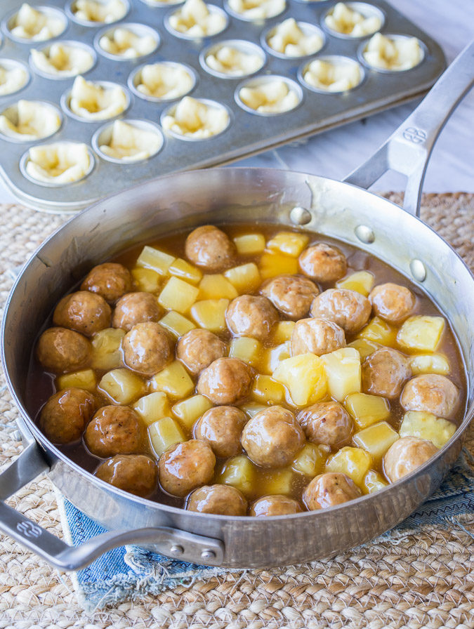 I love how easy these Hawaiian Burger Bites are to make! My whole family loved this simple appetizer recipe, and it was perfect finger food for game day! 