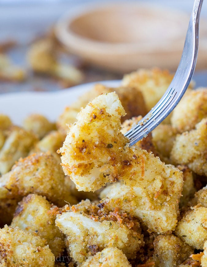 Parmesan Roasted Cauliflower I Wash You Dry