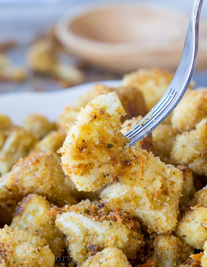 Parmesan Roasted Cauliflower | I Wash You Dry