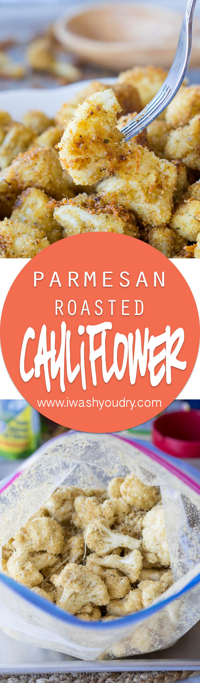 These Parmesan Roasted Cauliflower Bites are so easy to make and taste absolutely phenomenal. My whole family devoured the pan. 