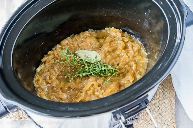 Not only is this Slow Cooker French Onion Soup easy to prepare, but it's also on the healthy side! Perfect for keeping my resolutions and still being able to enjoy my favorite comfort foods!