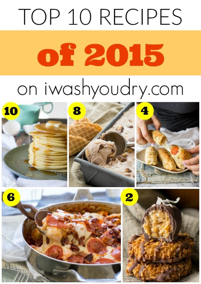 I love all of these recipes from I Wash You Dry, but #1 is my favorite for sure! 