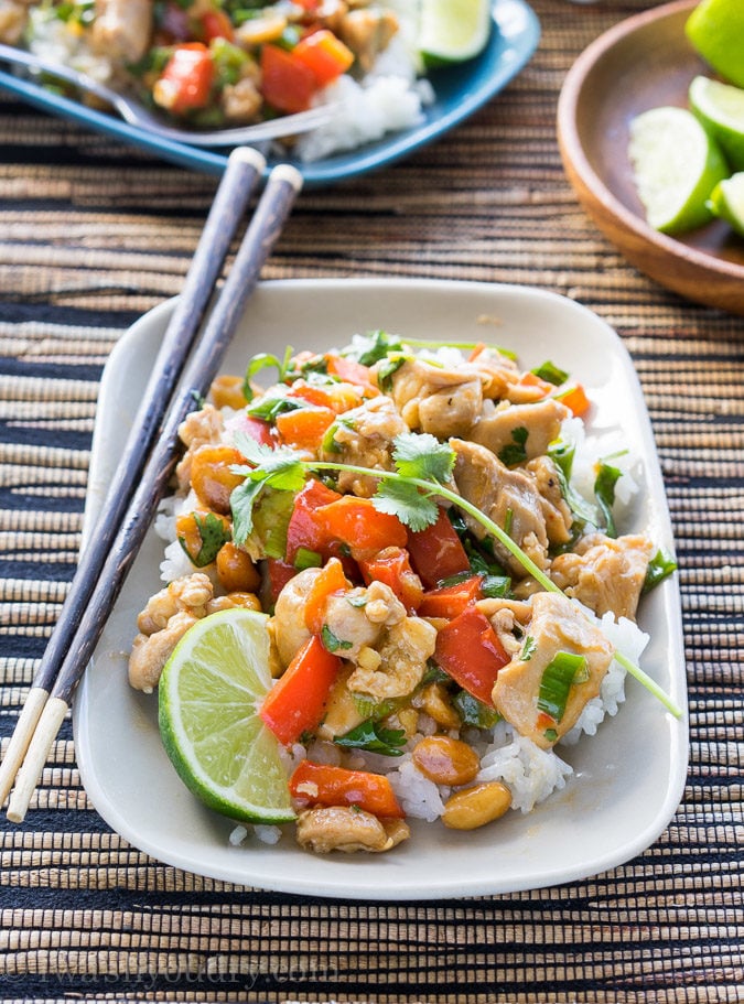 Cilantro Chicken Stir Fry | I Wash You Dry