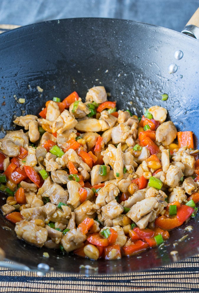 Cilantro Chicken Stir Fry - I Wash You Dry