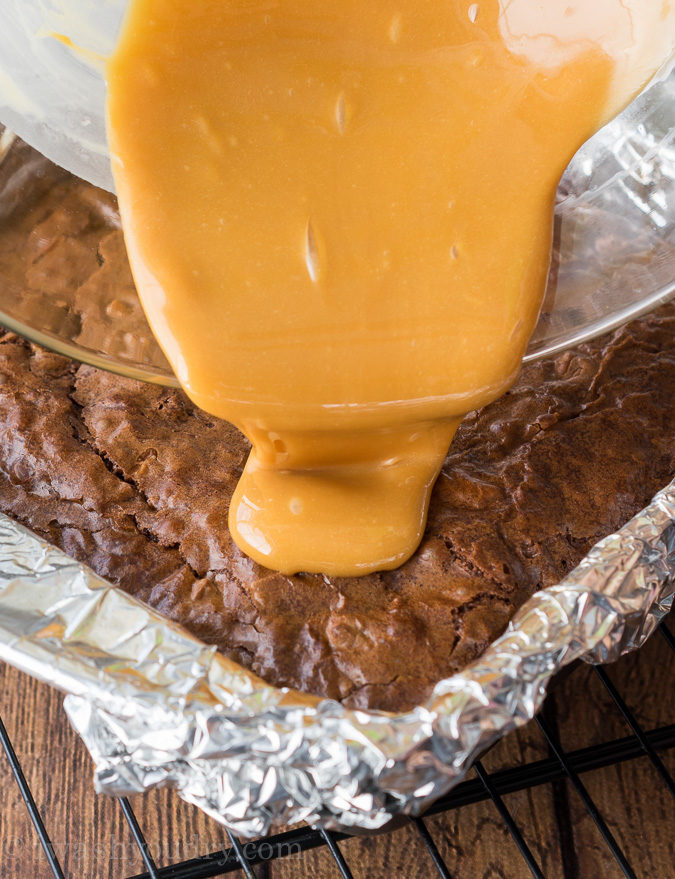 OMG! My husband asked me to make these Fudge Ripple Pecan Brownies two times before he even finished his first one! So good and so easy!