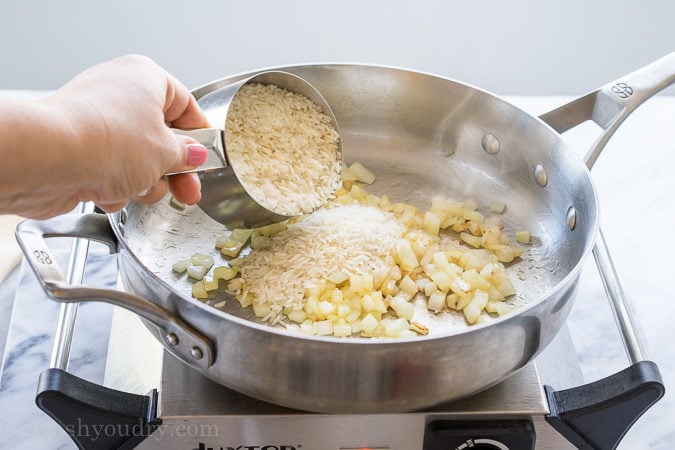 This quick and easy Vegetable Rice Pilaf is a homemade version of the boxed rice variety. My family loves this with dinner!