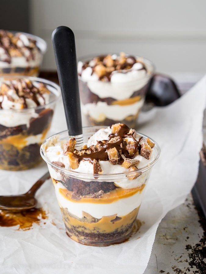 These Better Than Anything Cake Trifles are perfect for parties!!