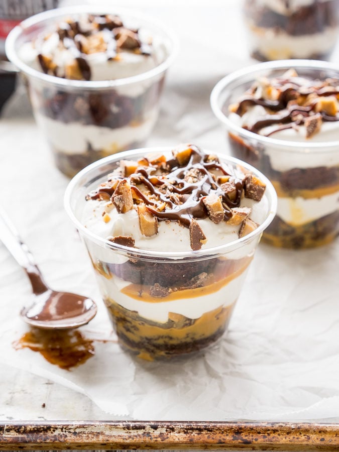 These Better Than Anything Cake Trifles are perfect for parties!!