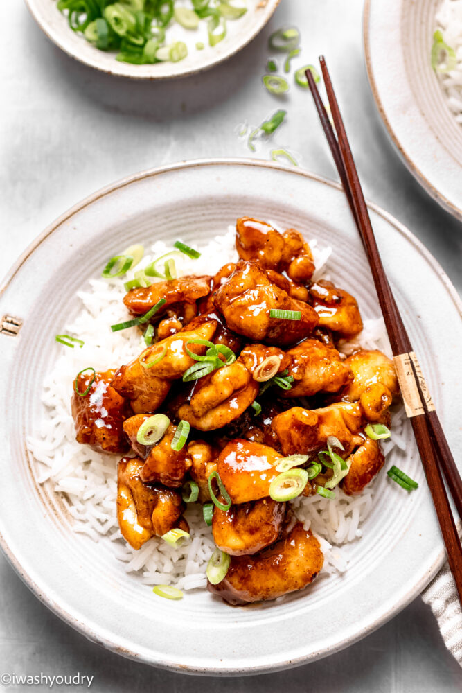 General Tso's Chicken - I Wash You Dry