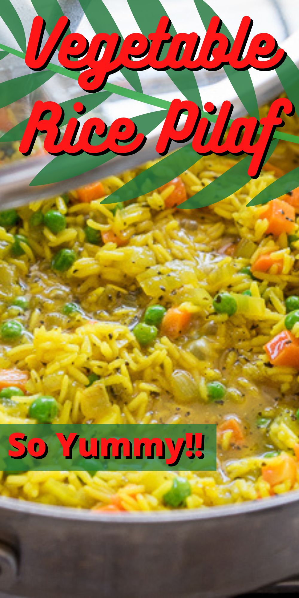 Easy Vegetable Rice Pilaf I Wash You Dry