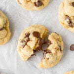 These Chocolate Chip Pudding Cookies have an extra special ingredient that makes them taste out of this world! Super soft and chewy even days later!
