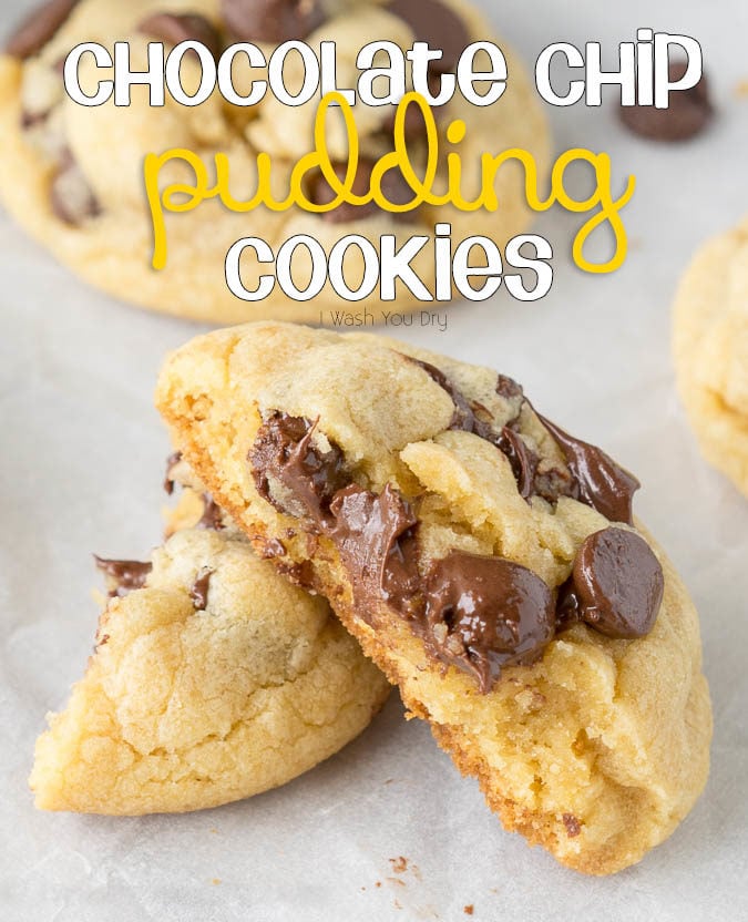 These Chocolate Chip Pudding Cookies have an extra special ingredient that makes them taste out of this world! Super soft and chewy even days later!