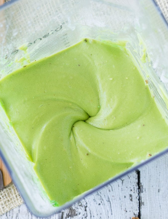 Wow! you can not believe how creamy this NO CHURN Avocado Pistachio Ice Cream is! You can't taste the avocado, it just makes the ice cream extra creamy!