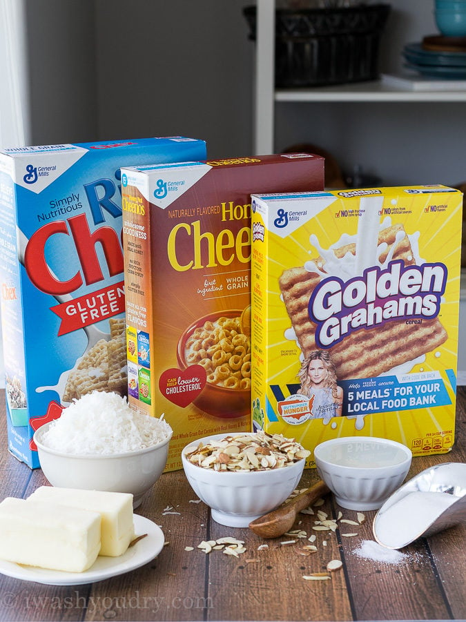 We love this Gooey Chex Mix recipe for snacks and party times! 