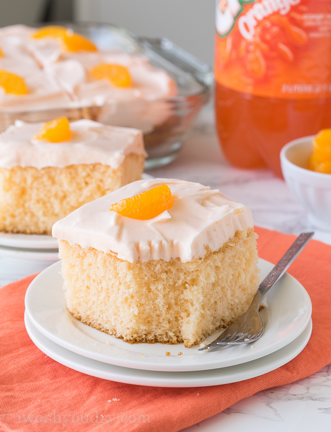 Orange Crush Cake I Wash You Dry