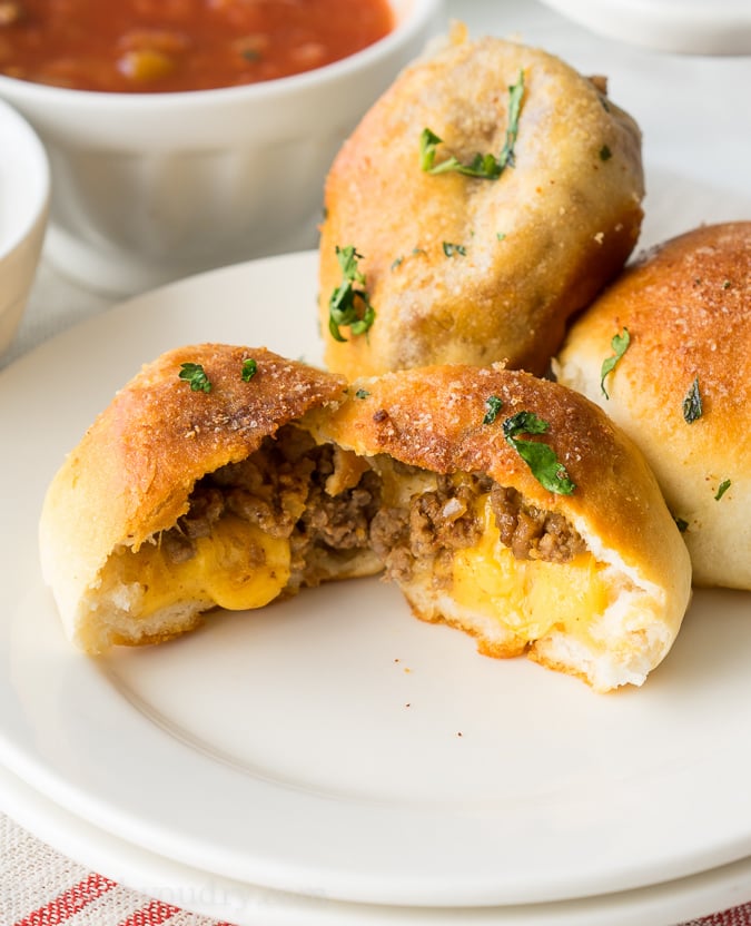 Cheesy Taco Bombs Skillet - I Wash You Dry