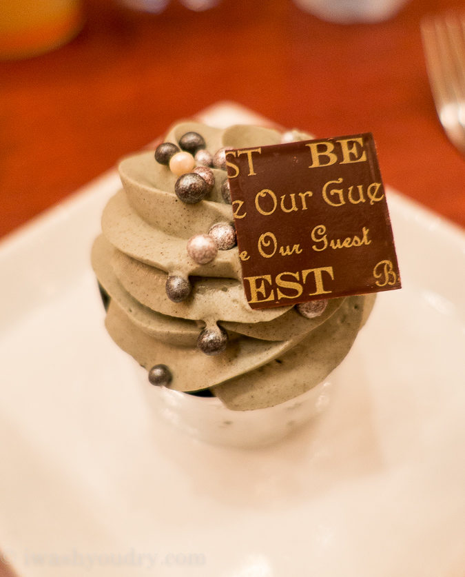 The Gray Stuff from Beauty and the Beast's Be Our Guest Restaurant in Walt Disney World!