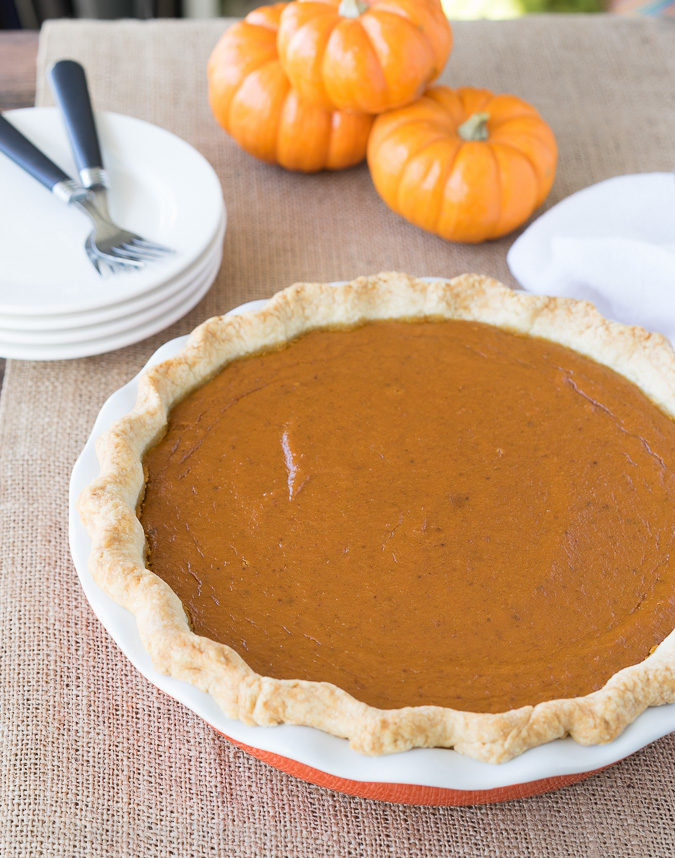 Pumpkin Pie from scratch