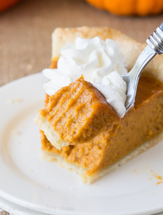 This award winning Pumpkin Pie Recipe is so good! Definitely the best pumpkin pie I've ever tasted!