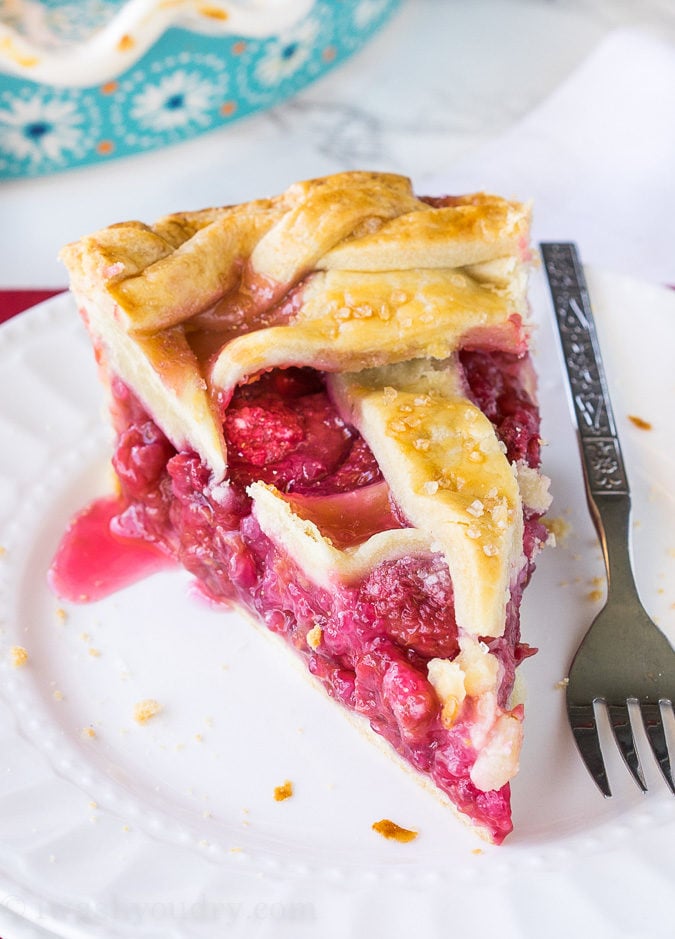 Fresh Strawberry Raspberry Pie Recipe