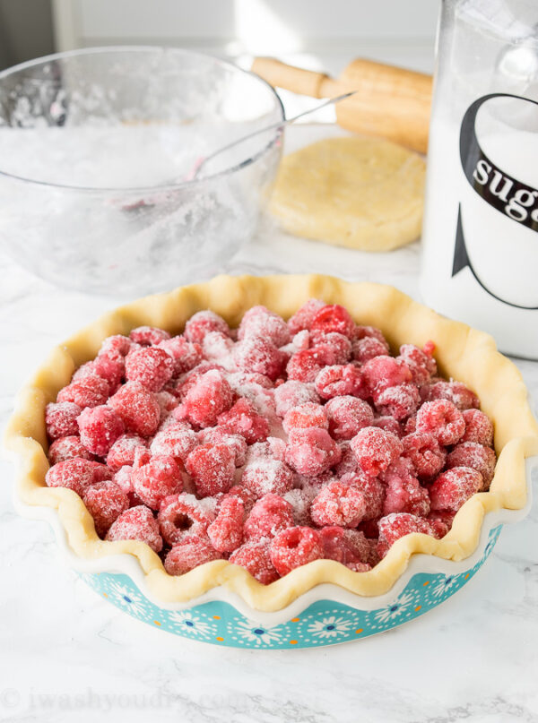 Raspberry Pie Recipe - I Wash You Dry