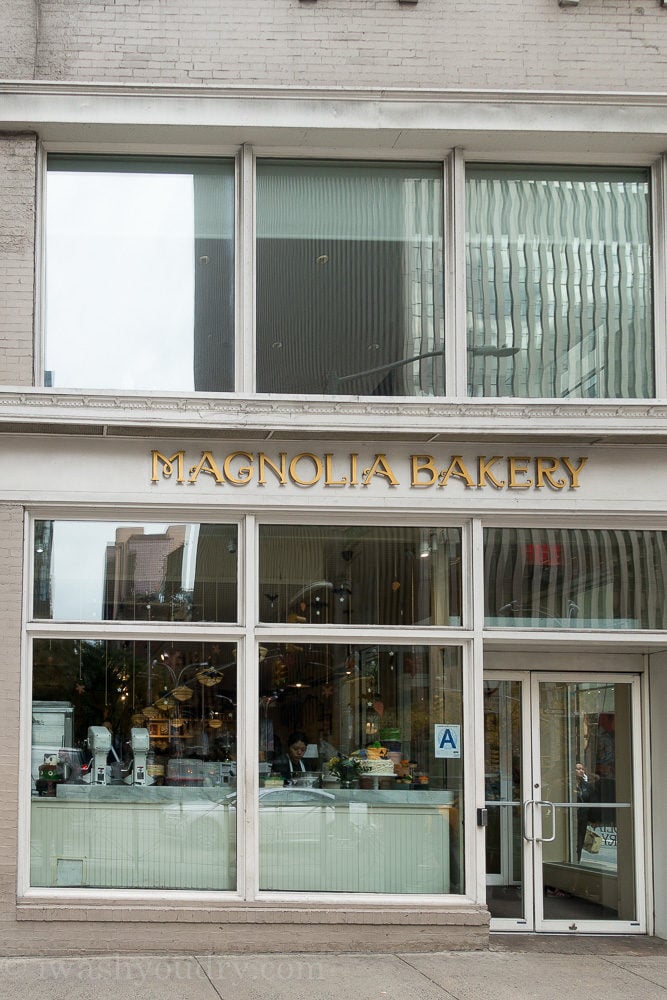 Magnolia Bakery in NYC! The best cupcakes!