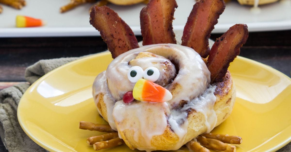 Cinnamon Roll Turkeys