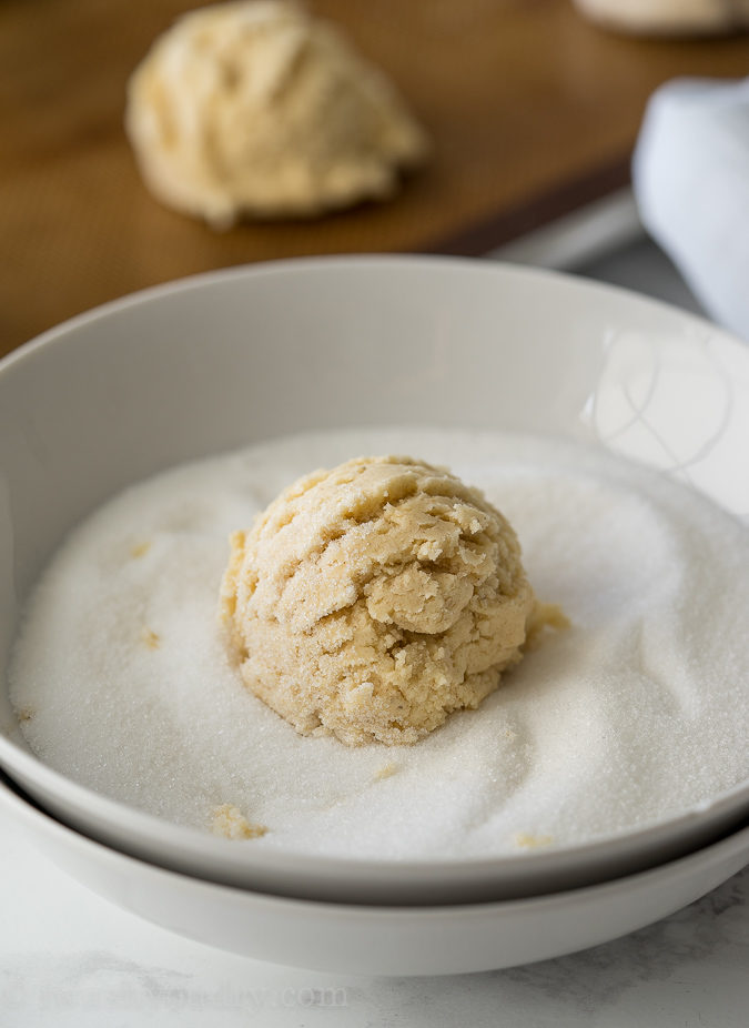 These Chai Spiced Bakery Sugar Cookies are just like Paradise Bakery Sugar Cookies but filled with a hint of chai spices. So soft and buttery tasting!