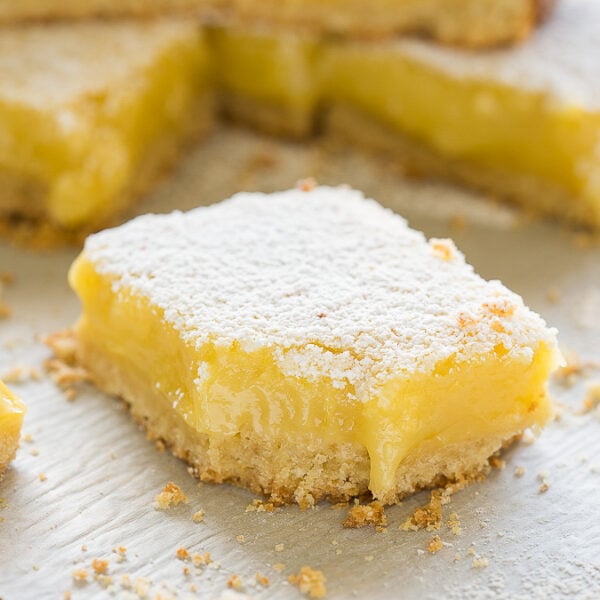 Easy Lemon Bar Recipe I Wash You Dry