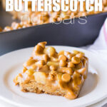These Gooey Butterscotch Nut Bars are a super quick butterscotch cookie base topped with roasted nuts and gooey caramel. Everyone loves these cookie bars!