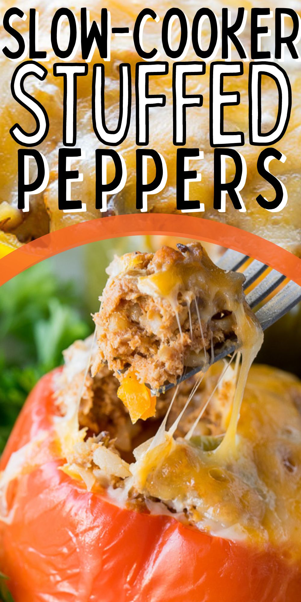 Slow Cooker Steakhouse Stuffed Peppers I Wash You Dry