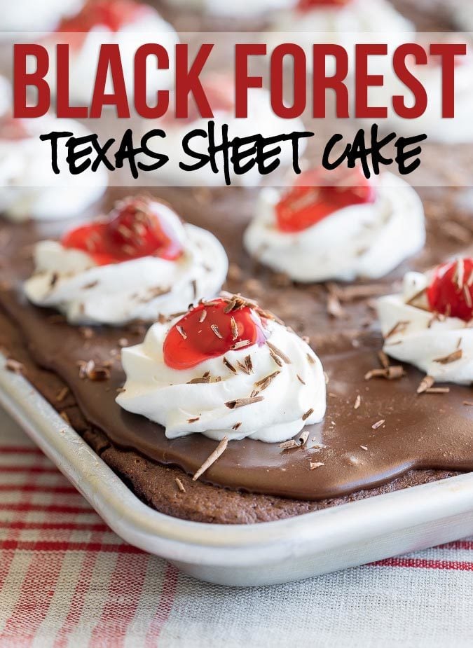 The Best Texas Sheet Cake Recipe Ever - Insanely Good