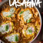 My whole family raved about this One Skillet Polka Dot Lasagna and asks for it almost weekly! Love this easy dinner recipe!