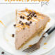 This Peanut Butter Chocolate Mousse Pie is a super simple dessert that comes together in minutes! We love the thick peanut butter ganache on the bottom combined with the light and fluffy chocolate mousse on top! Perfect combination.